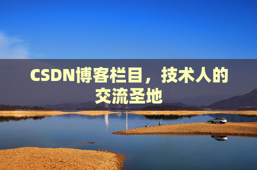 CSDN博客栏目，技术人的交流圣地